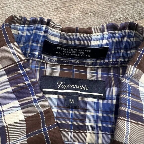 Faconnable button down M - Picture 7 of 8
